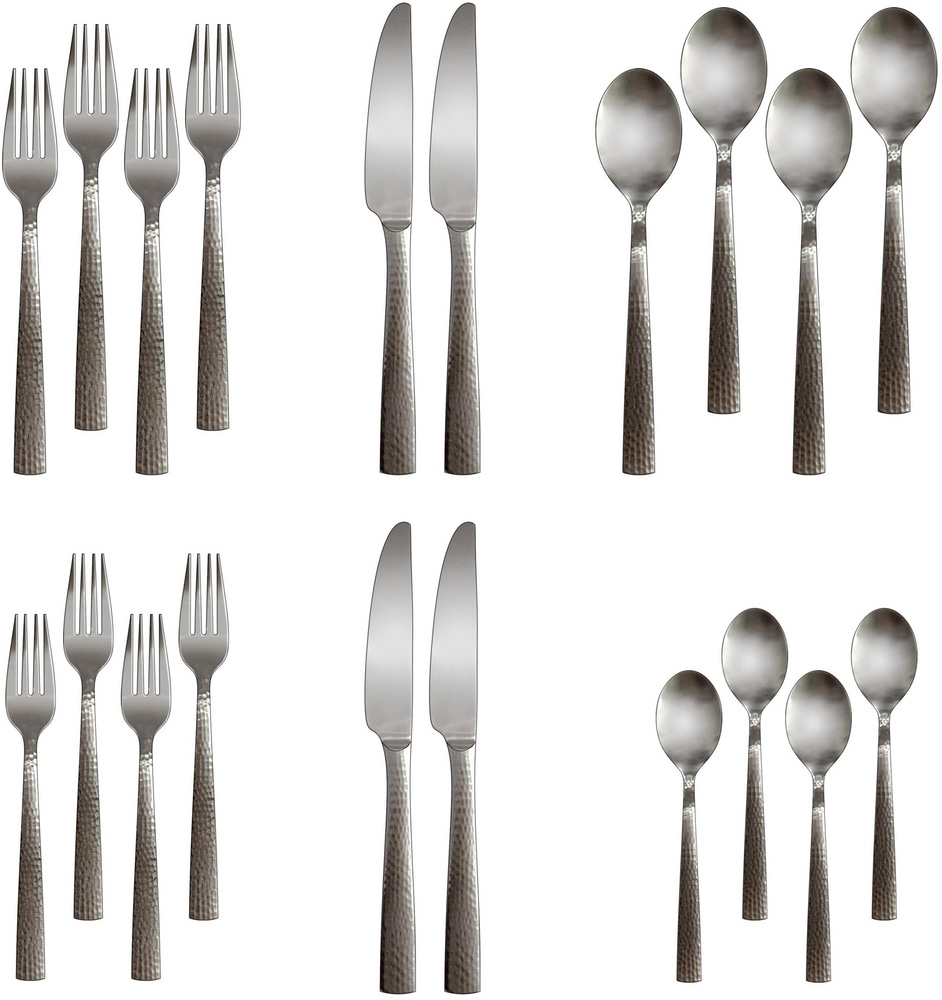 CANVAS Ellice 20pc Stainless Steel Flatware Set, Serves 4 Canadian Tire
