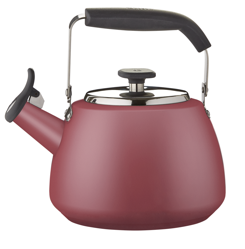 PADERNO Stainless Steel Stovetop Kettle, 1.9L, Red Canadian Tire