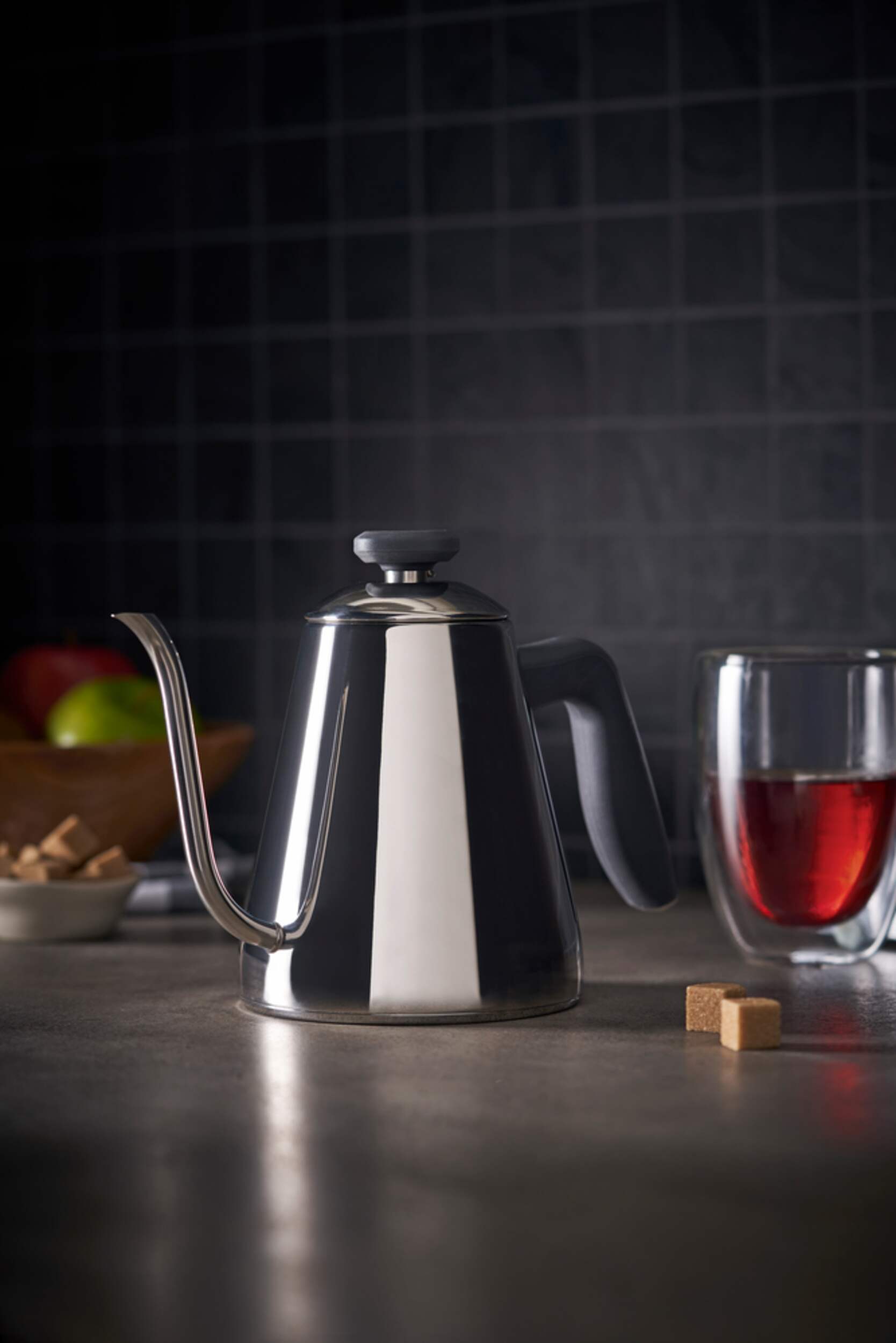 PADERNO Stainless Steel Gooseneck Pour Over Stovetop Kettle, Induction Compatible Canadian Tire