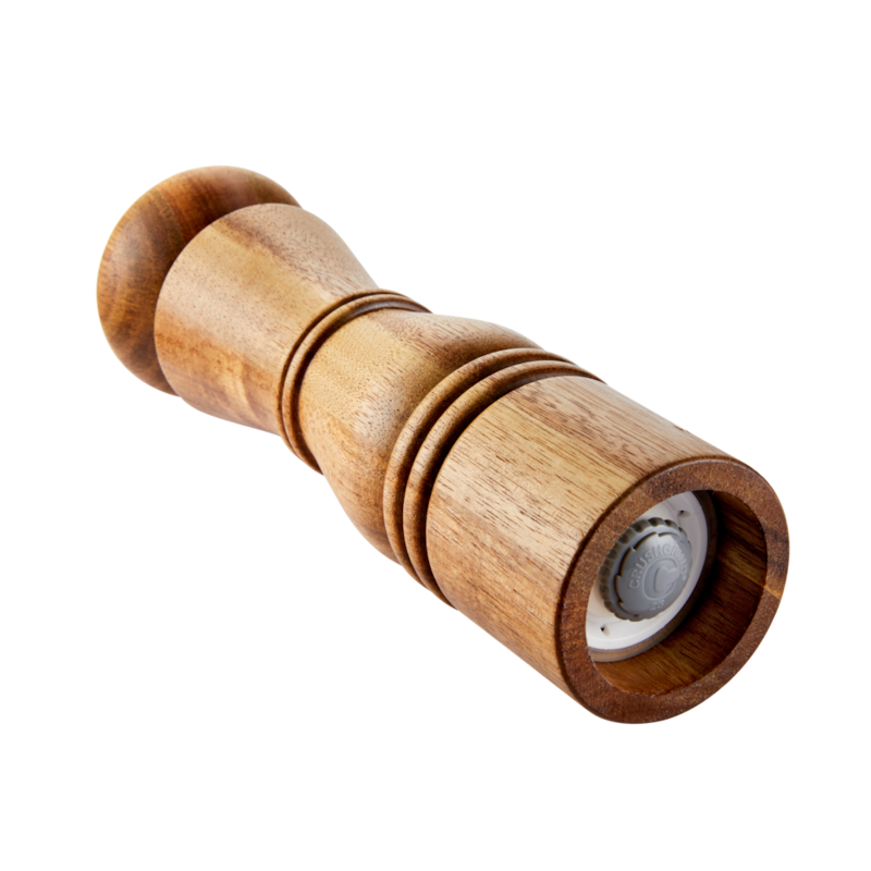 PADERNO Acacia Wood Salt or Pepper Grinder Mill, Natural Finish, 8.7in