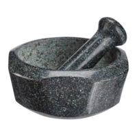 PADERNO Mortar & Pestle, Stain-Resistant, Large Front_Elevated