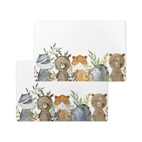 Animal-Themed Kids Placemat, 2-pk