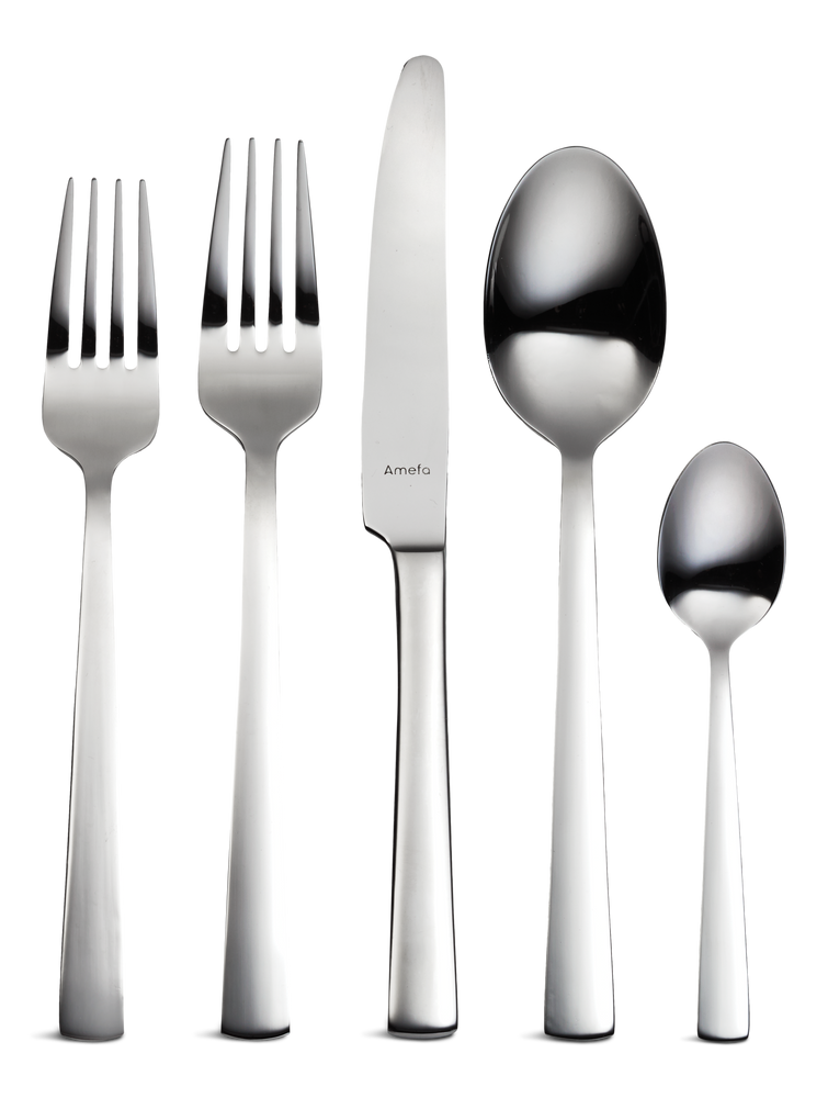 PADERNO Argentia Professional Series 60pc Stainless Steel Flatware Set