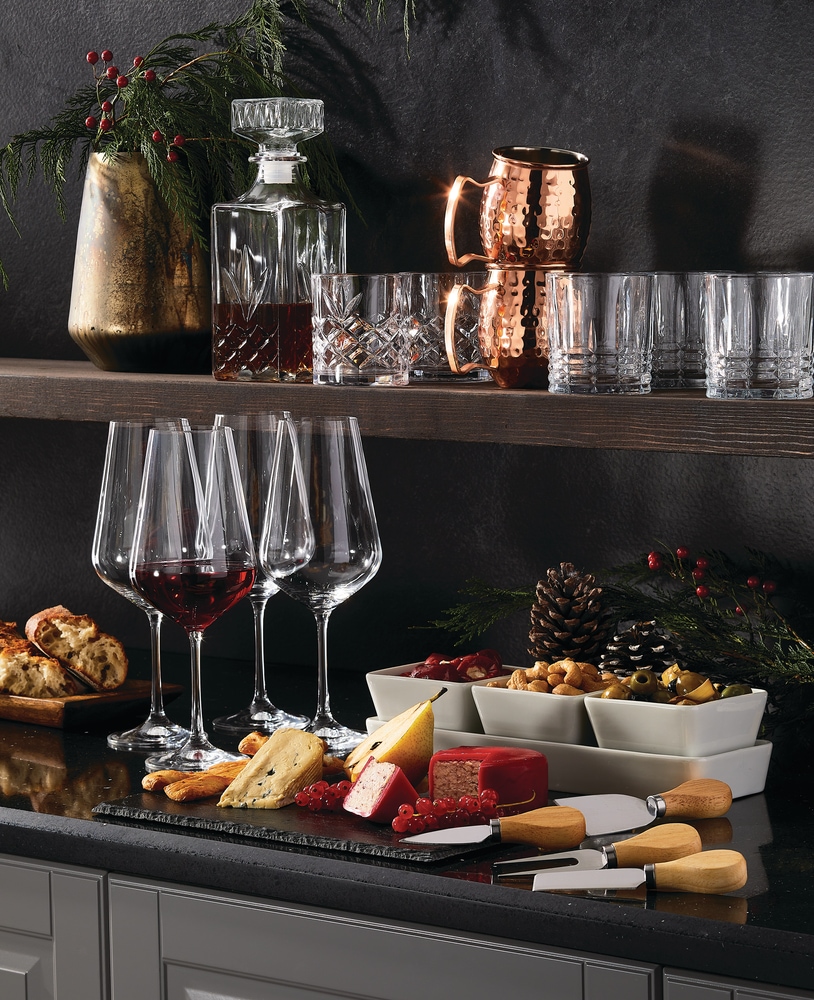 CANVAS Modular Porcelain Serving Tray with Removable 3 Bowls, Dishwasher Safe, White Canadian Tire