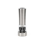 Kamenstein Stainless Steel Dual Electric Salt & Pepper Grinder, 8.5-in Front_Flat