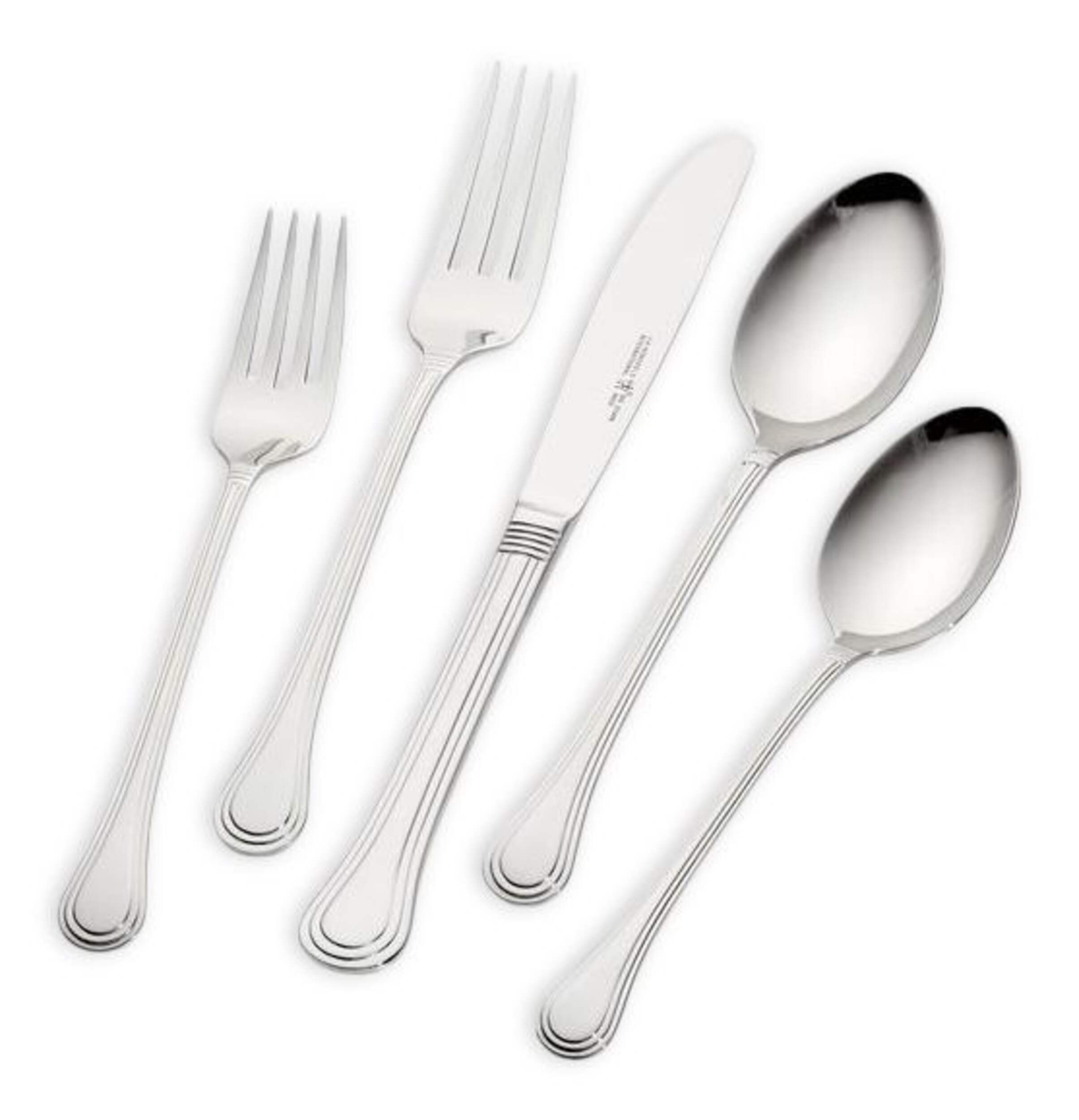 Henckels Astley Polished Stainless Steel Flatware Set, Serves 4, 20-pc Composite_or_Mixed