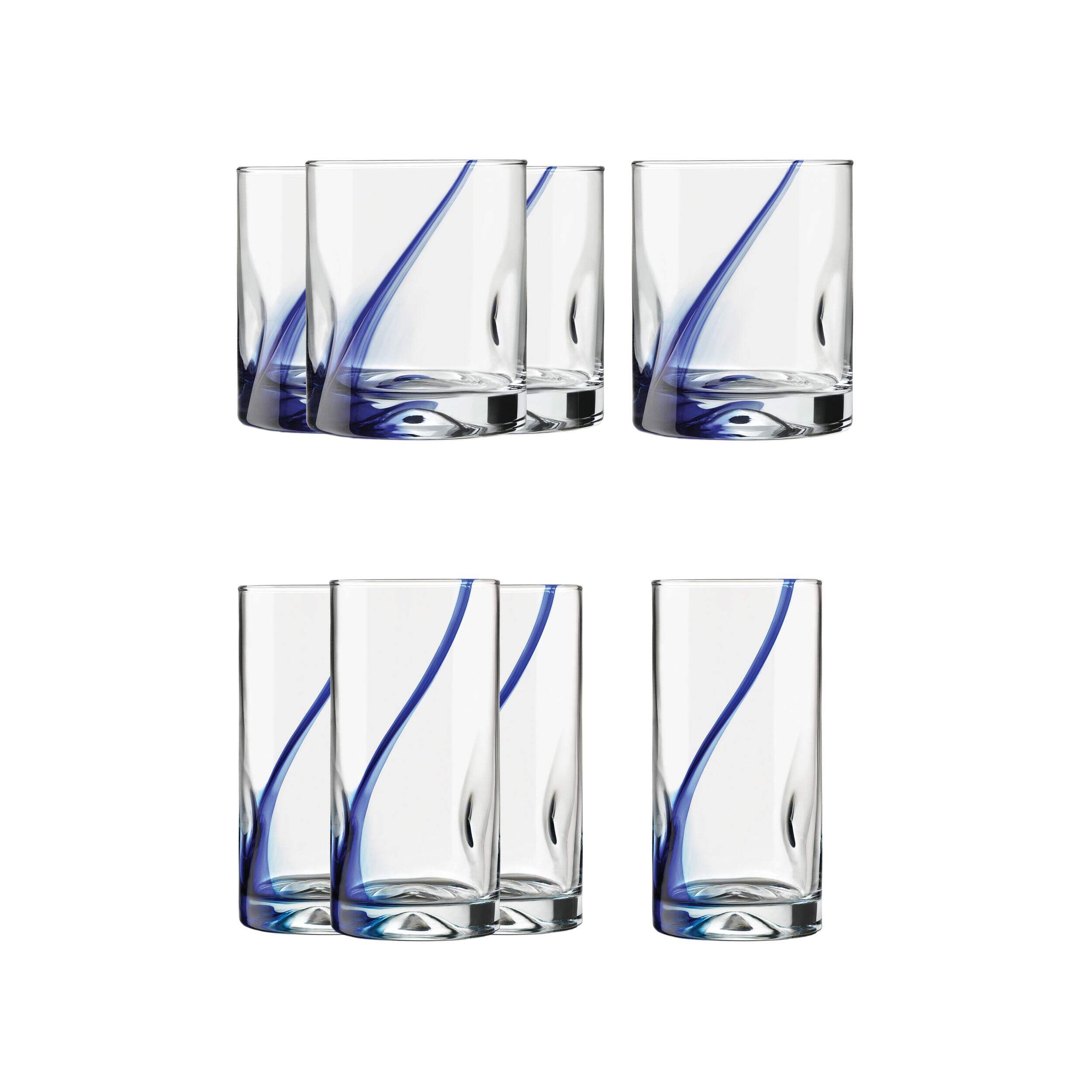 Verres Libbey Blue Ribbon, paq. 8 Front_Flat