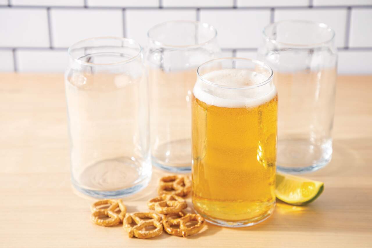 CANVAS Beer Glasses, 480-mL, 4-pc