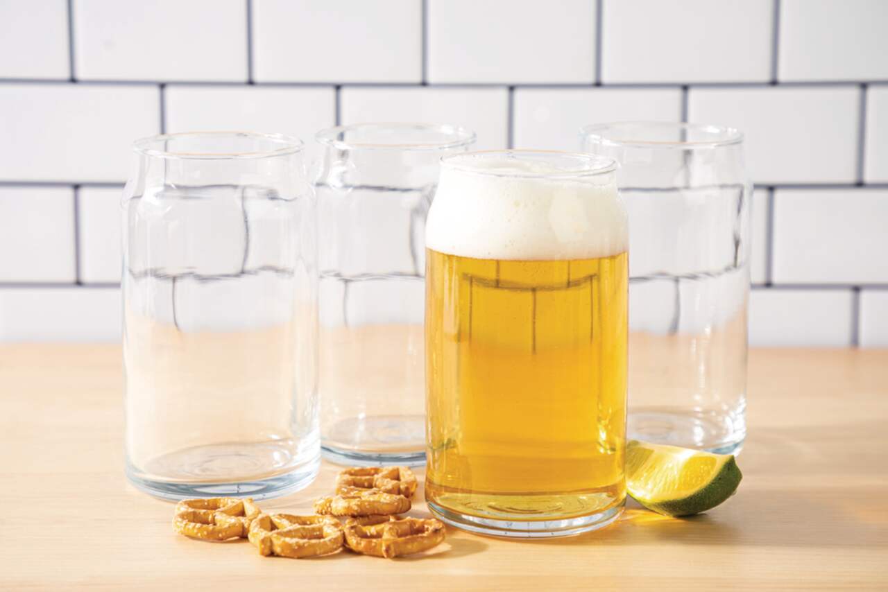 CANVAS Beer Glasses, 480-mL, 4-pc