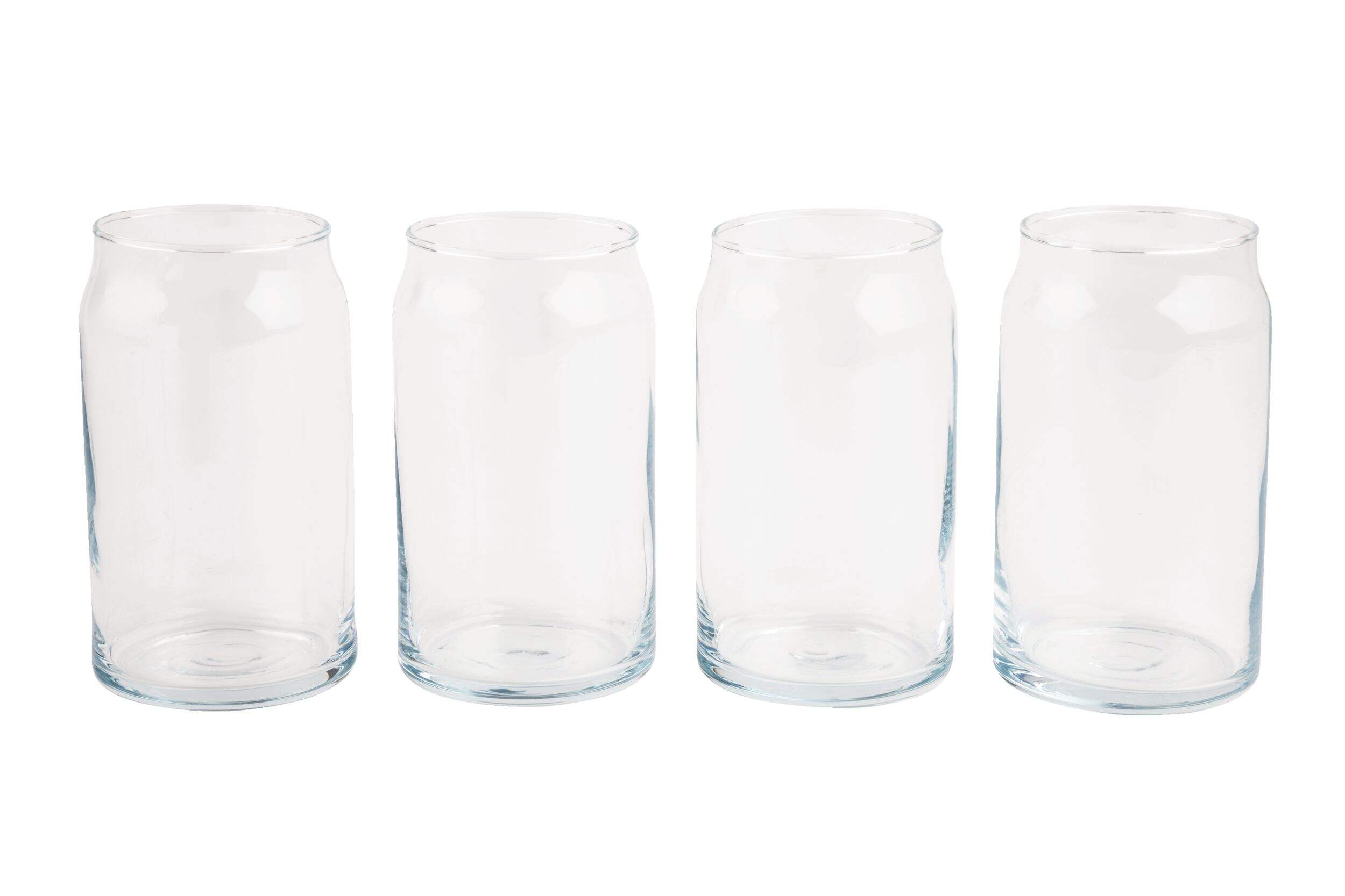 CANVAS Beer Can Glasses, 480-mL, 4-pc Front_Elevated