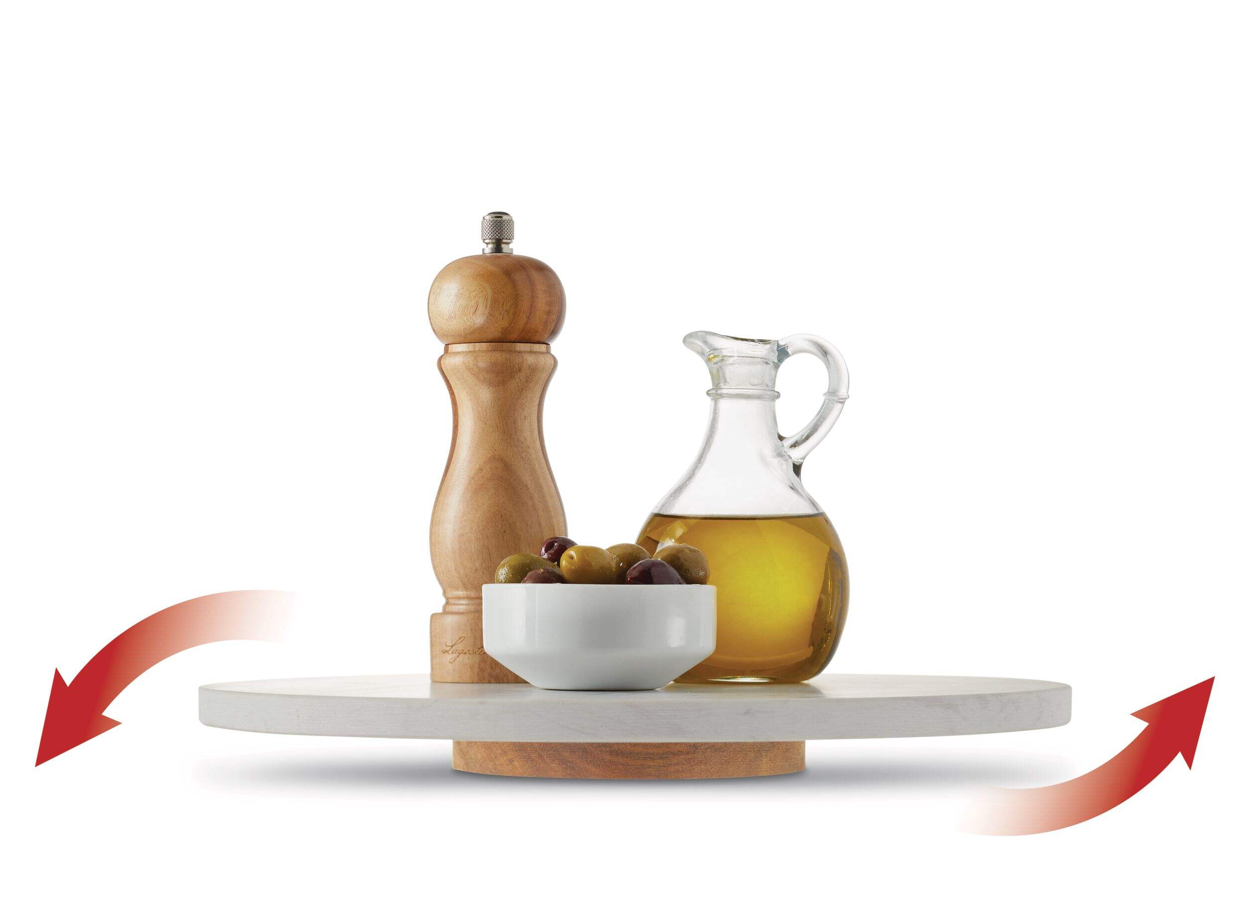 CANVAS Stone Marble Lazy Susan Serving Wheel, 13in Canadian Tire