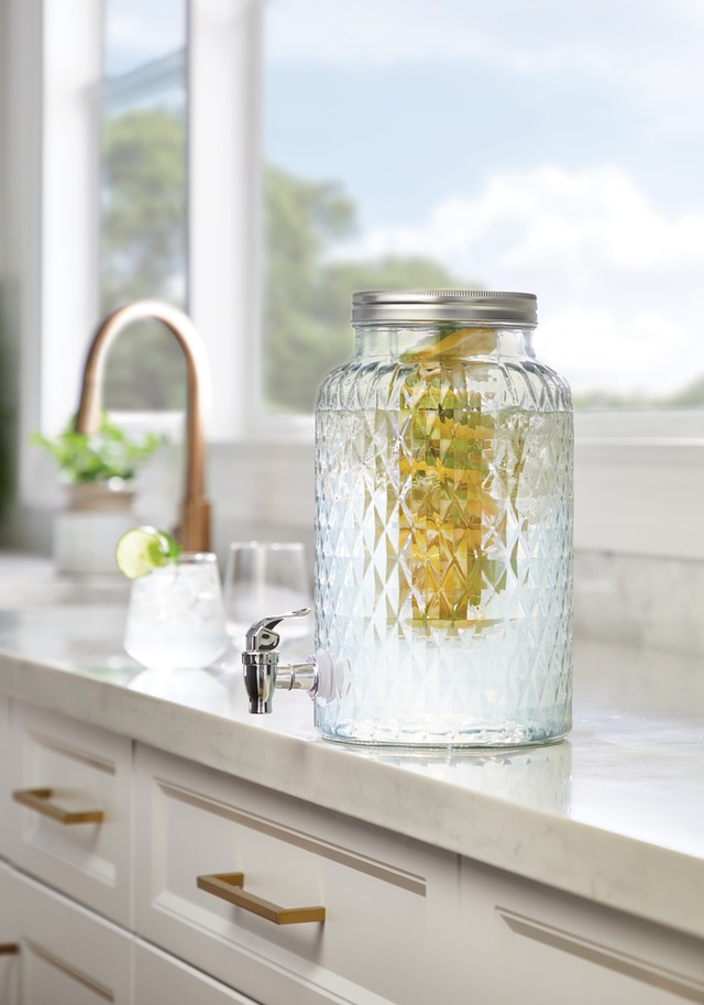 CANVAS Glass Drink Dispenser with Infuser, 5.5L Canadian Tire