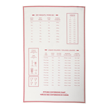 PADERNO All-Purpose Cotton Kitchen Towels, Red, 2-pk Front_Flat