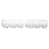 CANVAS Stemless Wine Glass Set, 18.5-oz, 12-pk Front_Flat