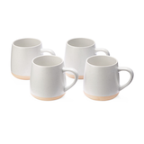 CANVAS Belford Two-Tone Stoneware Mug Set, 12-oz, 4-pk Front_Flat