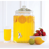 Distributeur de boisson en verre