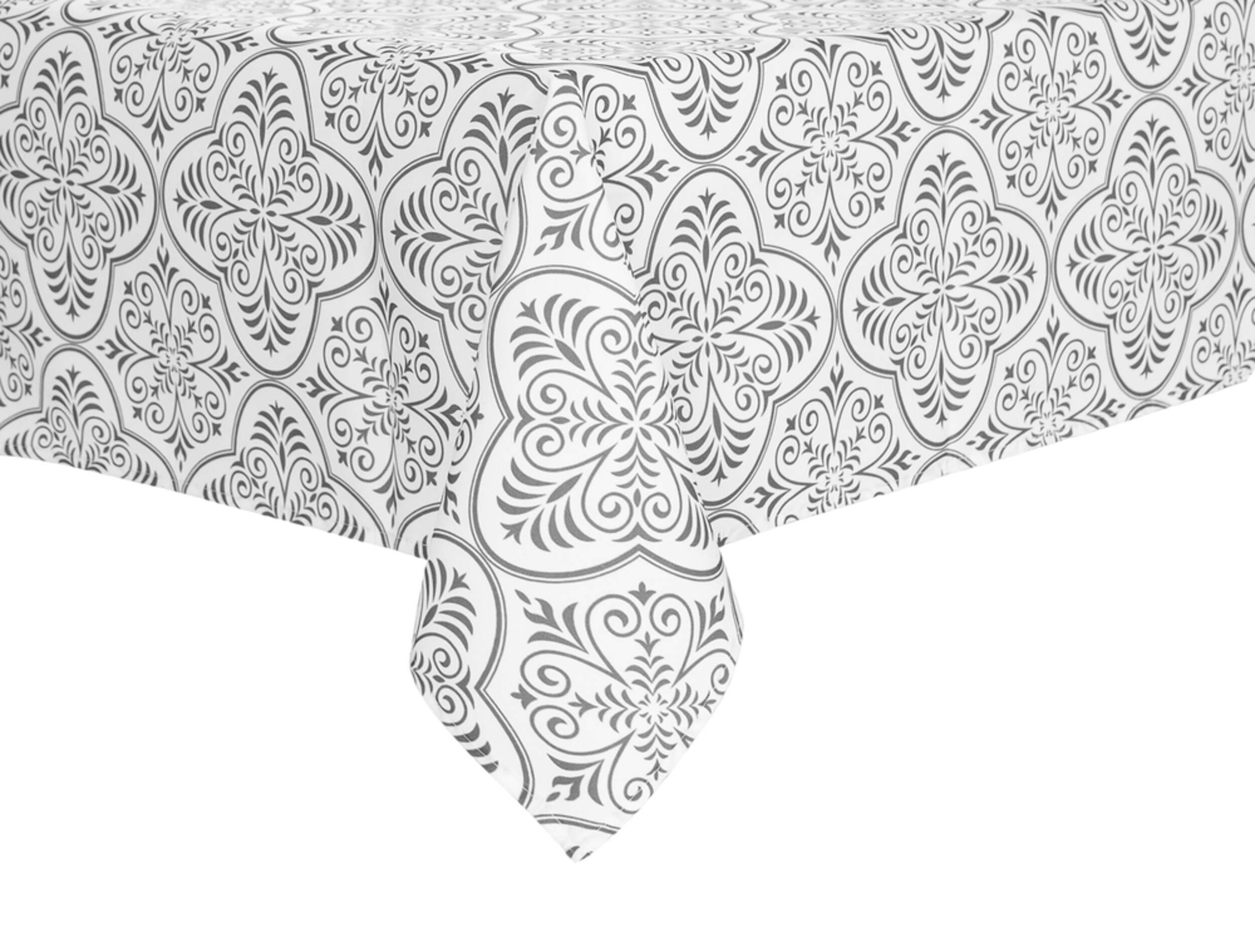 Rectangular Pattern Tablecloth, 59 x 79-in CloseUp
