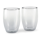 Gobelets en verre à double paroi CANVAS allant au lave-vaisselle, 384 mL, paq. 2 Front_Elevated