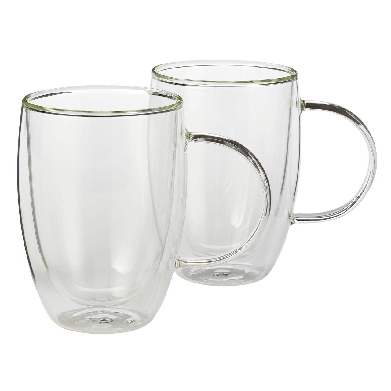 Tasses en verre à double paroi CANVAS allant au lave-vaisselle
