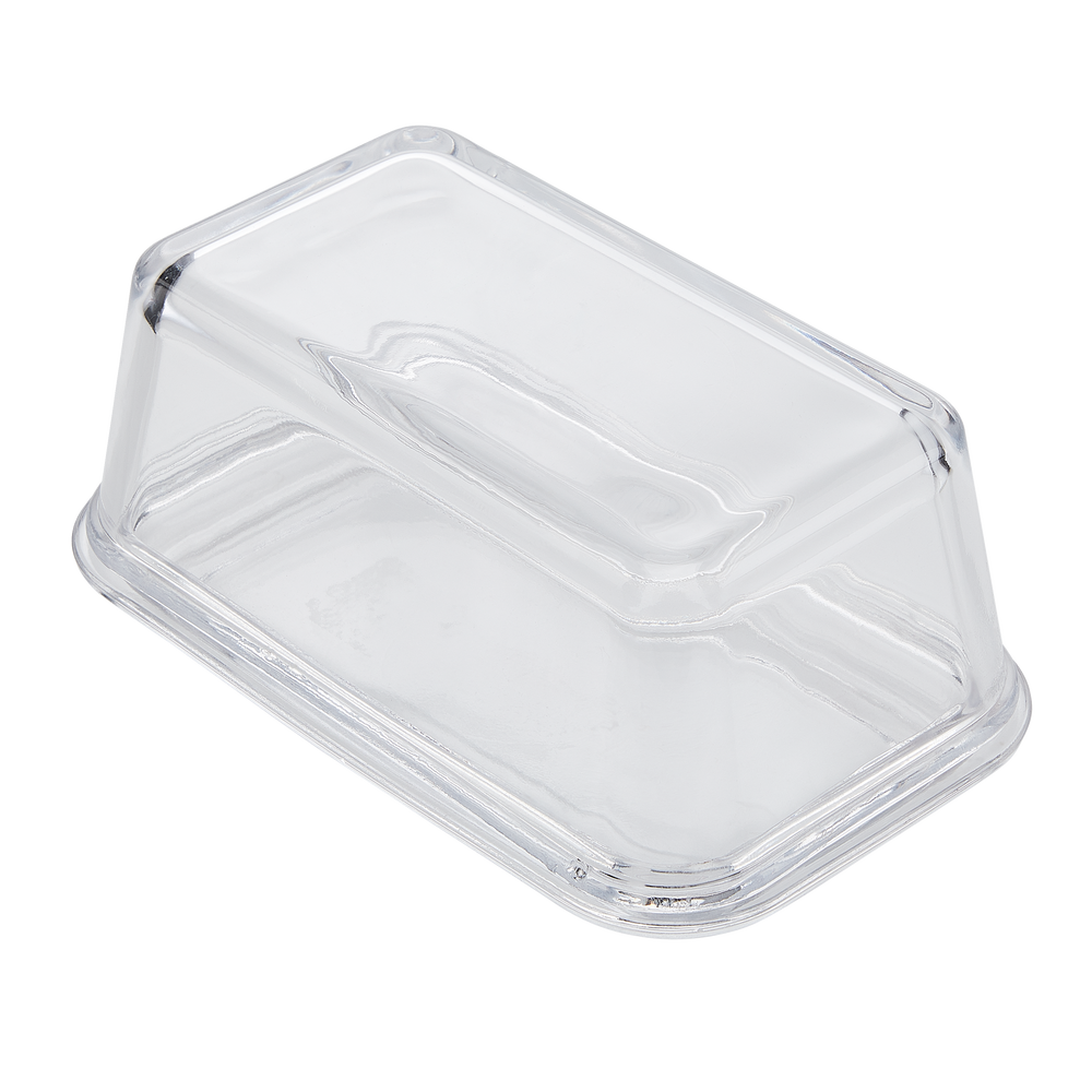 CANVAS Glass Butter Dish with Lid, Dishwasher Safe, 1lb Butter