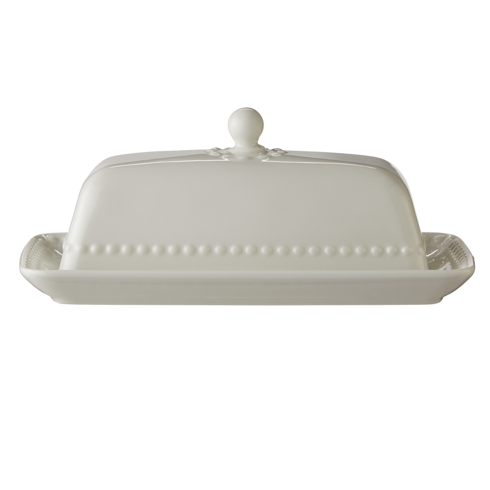 Traditional Butter Plate Butter,Black Butter Dish,Temperature Controlled Butter Dish Porcelain Butter Dish with Lid 