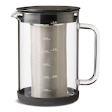 PADERNO 6 Cup Glass Cold Brew Coffee Maker, Dishwasher Safe Side_Left