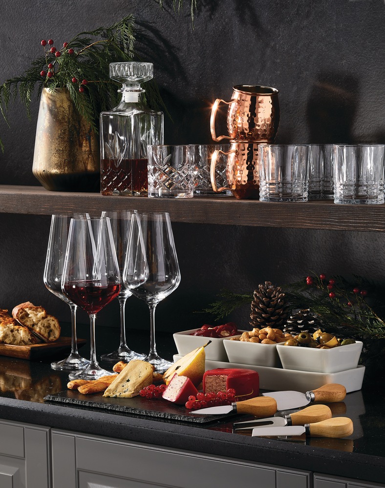 Trudeau Glass Whiskey Decanter & Glasses Set, 5pc Canadian Tire