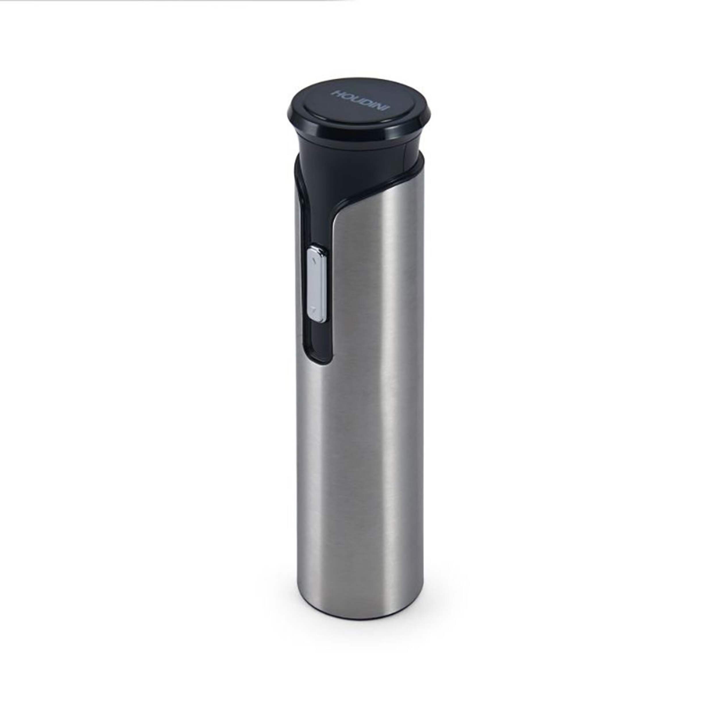Houdini Electric Stainless Steel Wine Corkscrew, Battery Operated Front_Angled_Left