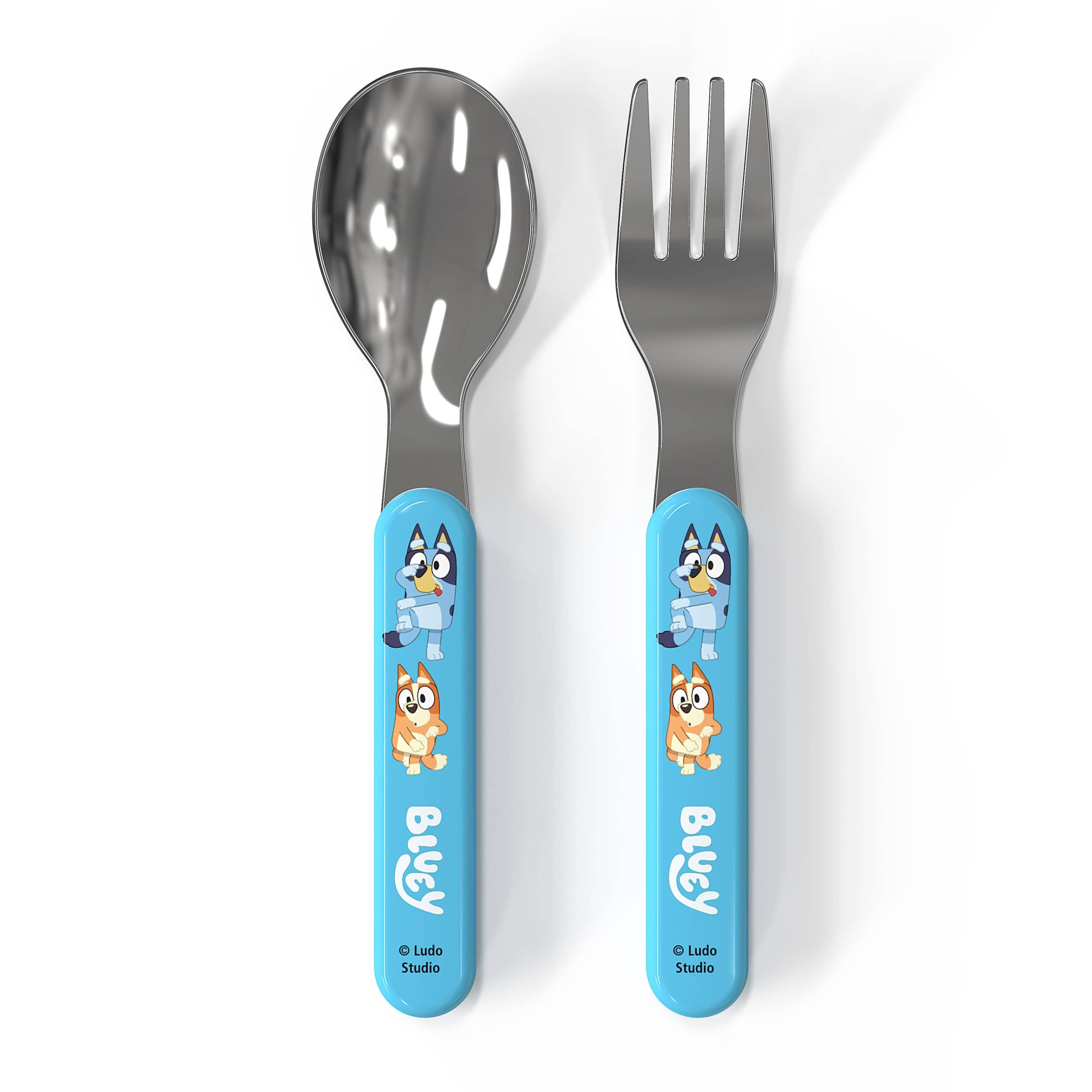 Zak Designs Bluey Flatware Set with Fork & Spoon, 2-Pc | Canadian Tire