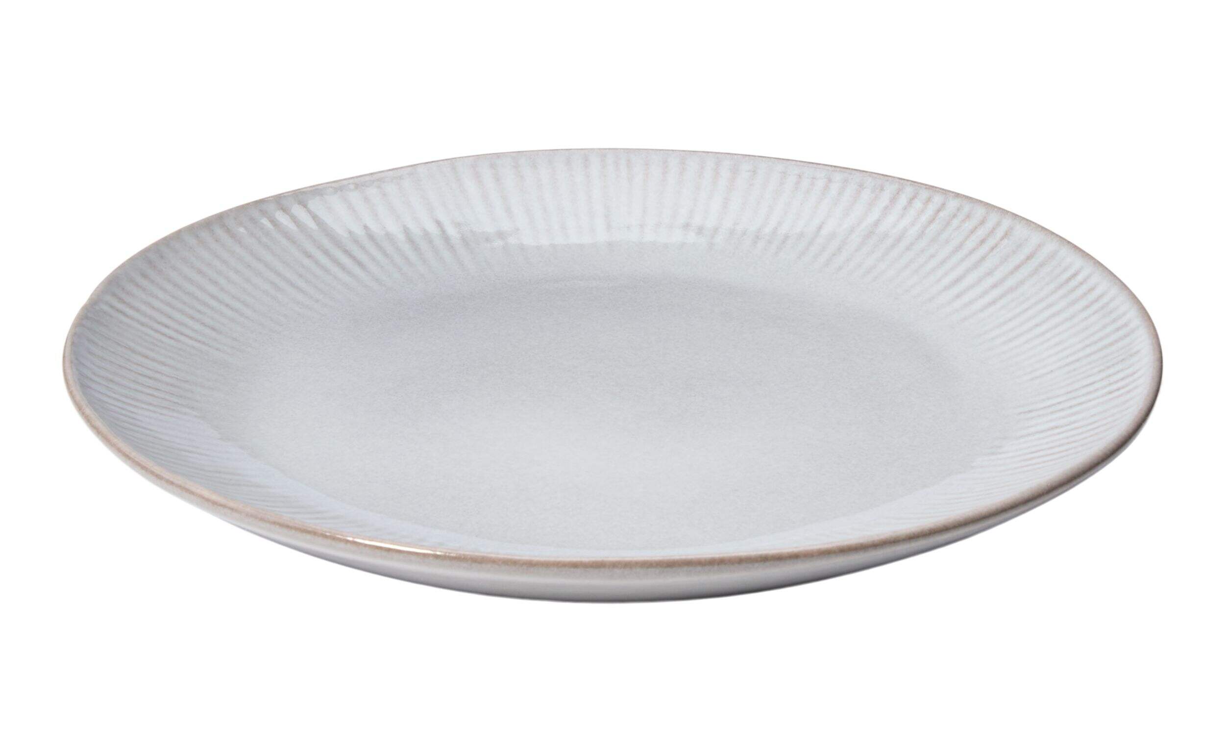 CANVAS Silverspring Recycled Clay Stoneware Salad Plate, 1-pc, Blue/Grey Front_Elevated