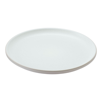 CANVAS Maywood 2-Tone Dinner Plate, White, 1-pc Front_Elevated