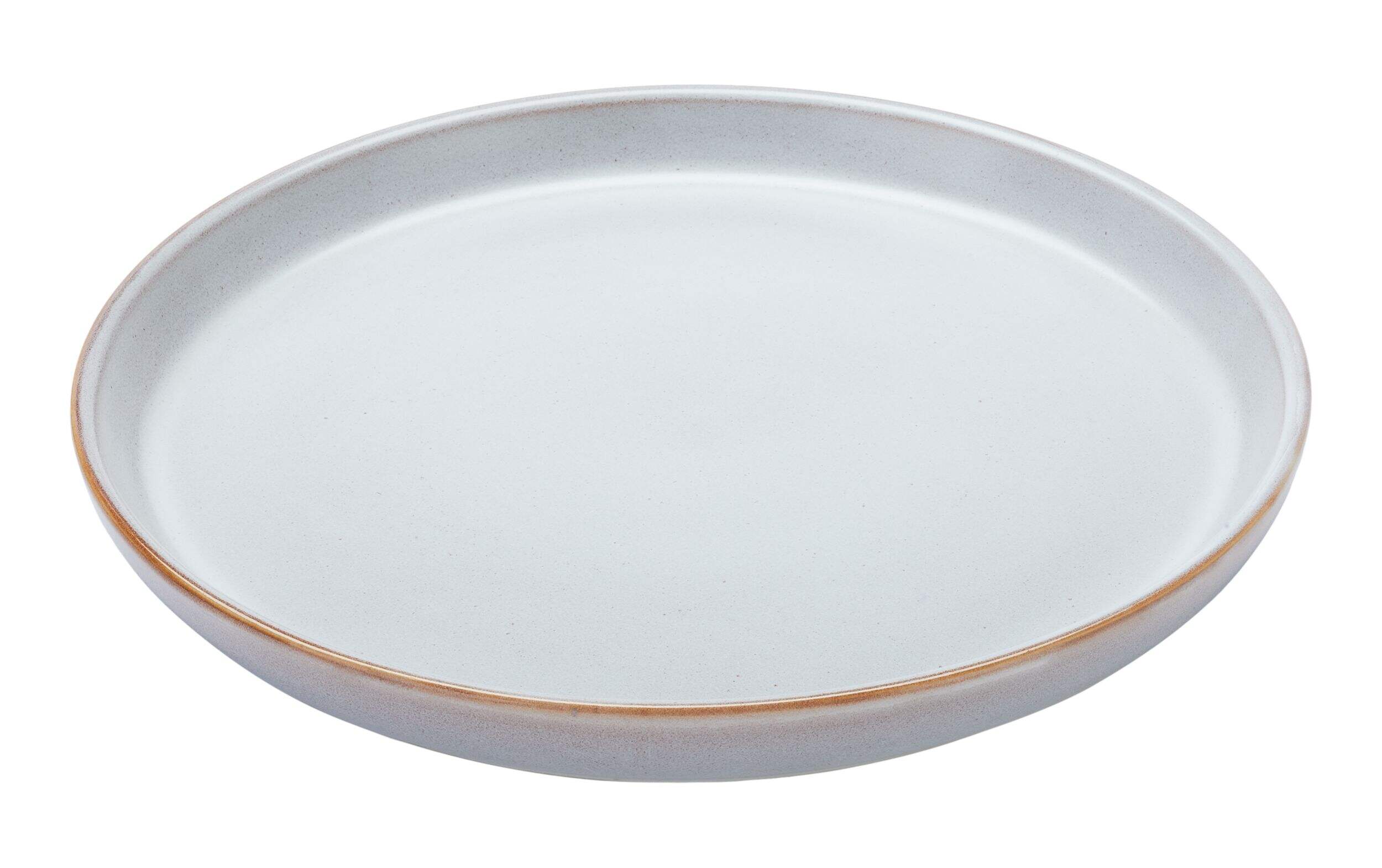 CANVAS Reactive Glaze Side Plate, White, 1-pc Front_Elevated