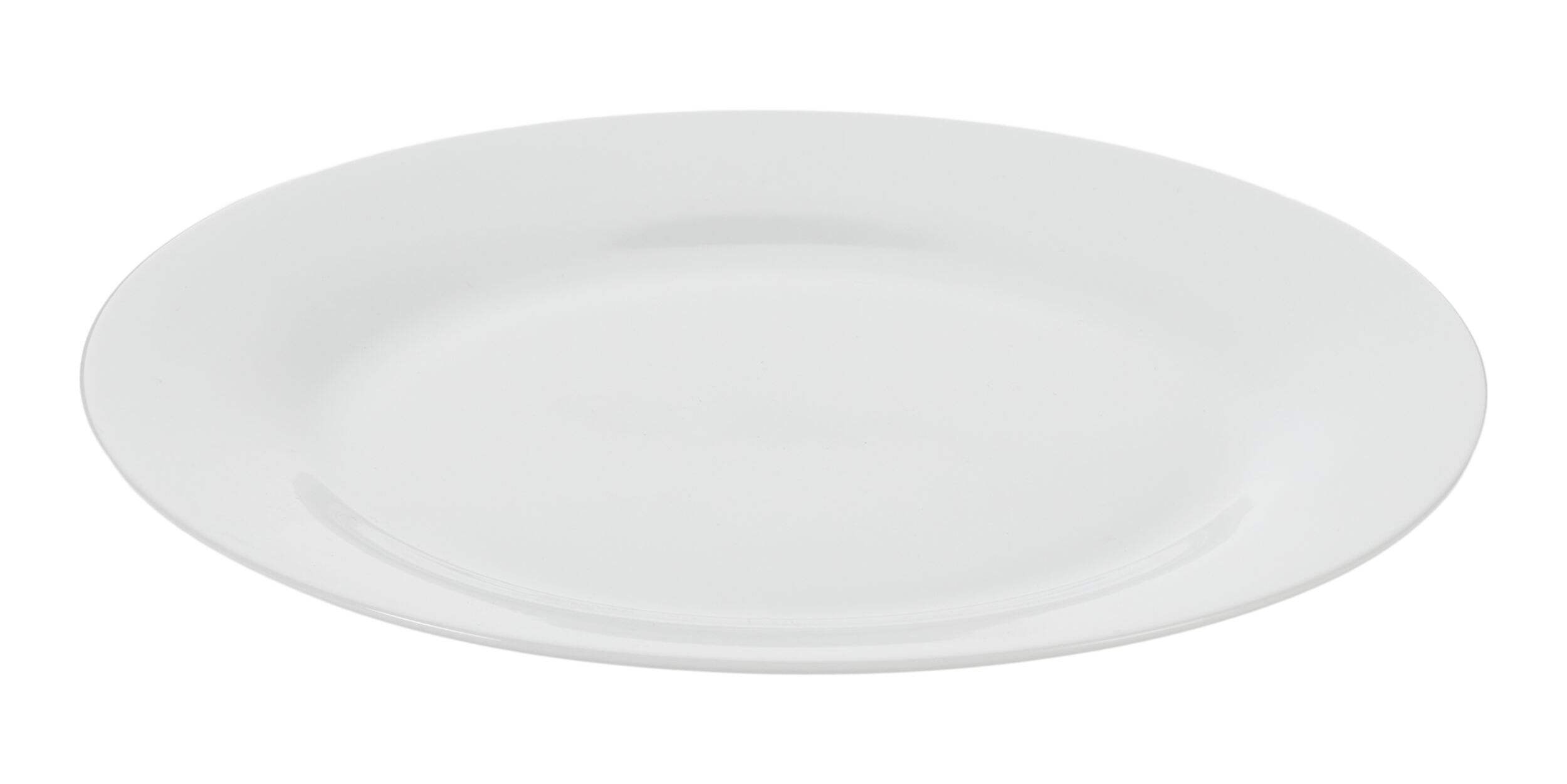 Assiette à hors-d'oeuvre CANVAS Lauren, va au lave-vaisselle et au micro-ondes, blanc, 1 pces Front_Elevated