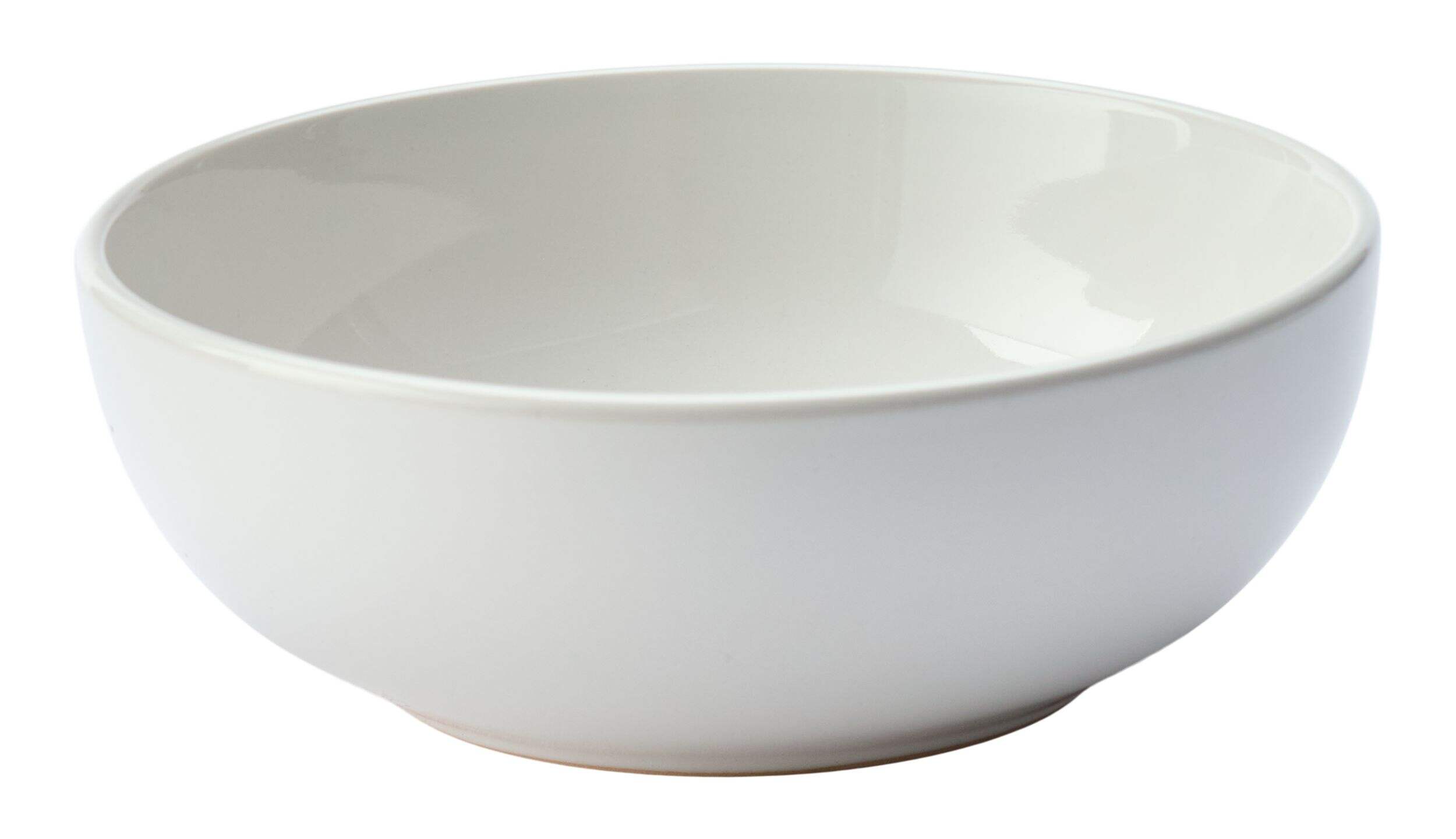 Master Chef Essential Coupe Stoneware All Purpose Bowl, 1-pc, Bright White Front_Elevated