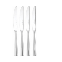 Henckels Champagne Dinner Knife Set, 4-pc Overhead_Flat