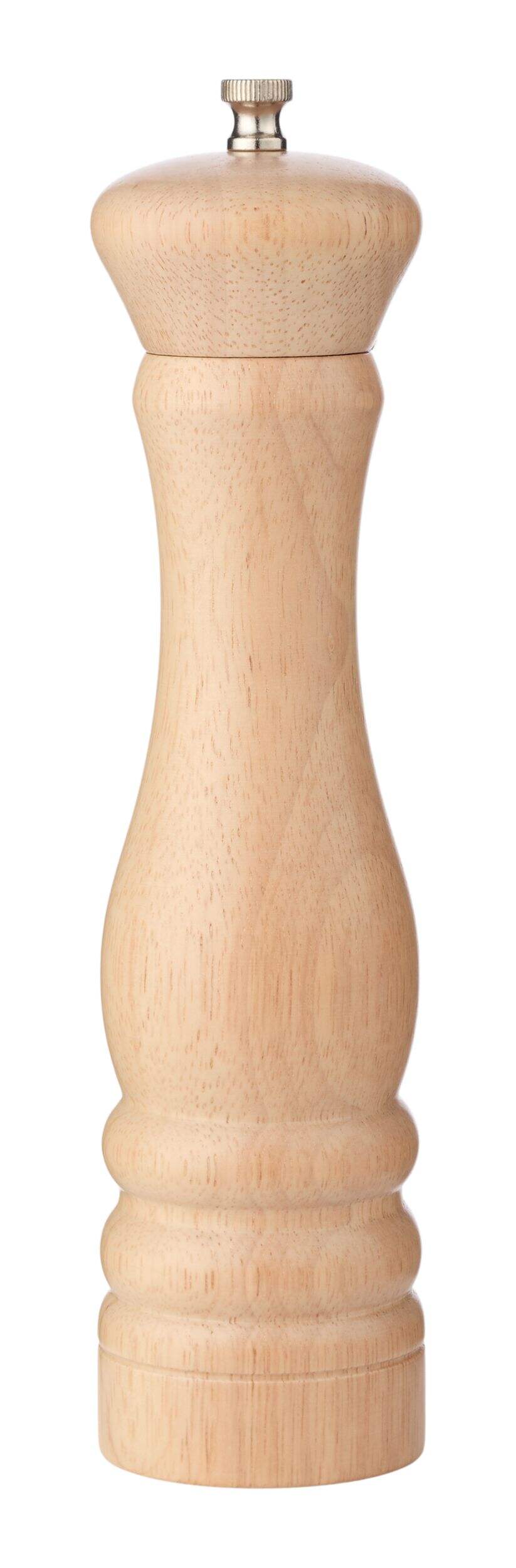 MASTER Chef Natural Wood Salt & Pepper Grinder Front_Flat