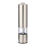 MASTER Chef Stainless Steel Electric Salt & Pepper Grinder with LED Light Front_Flat