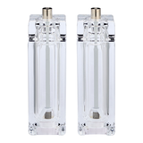 MASTER Chef Transparent Acrylic Salt & Pepper Grinder Set Front_Elevated