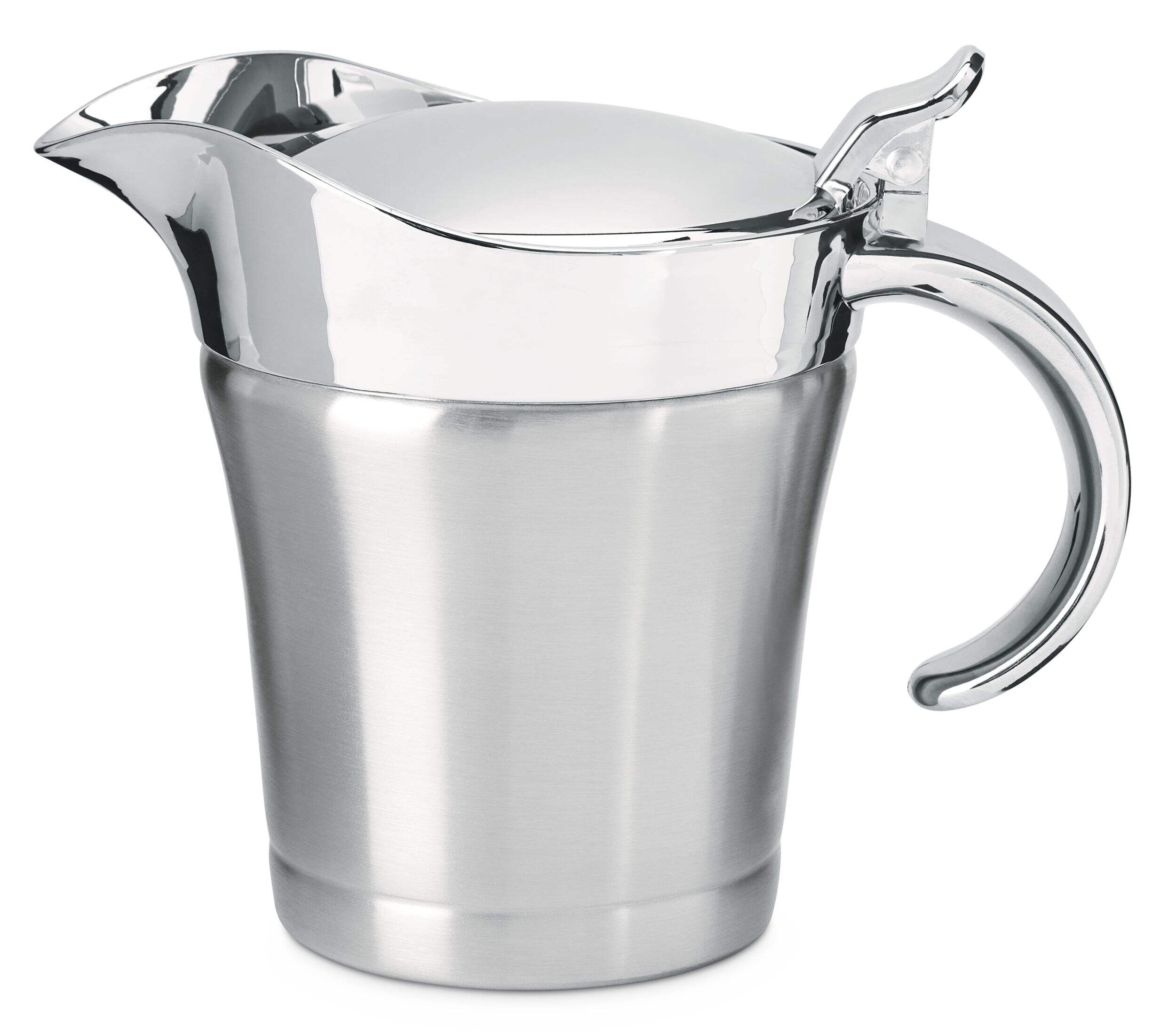 CANVAS Stainless Steel Thermal Gravy Cooking Pot with Lid Side_Left