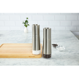 KitchenAid Stainless Steel Salt & Pepper Grinder Set, 8-in Front_Elevated