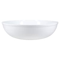 Bia Serving Bowl, White, 13-in Front_Elevated