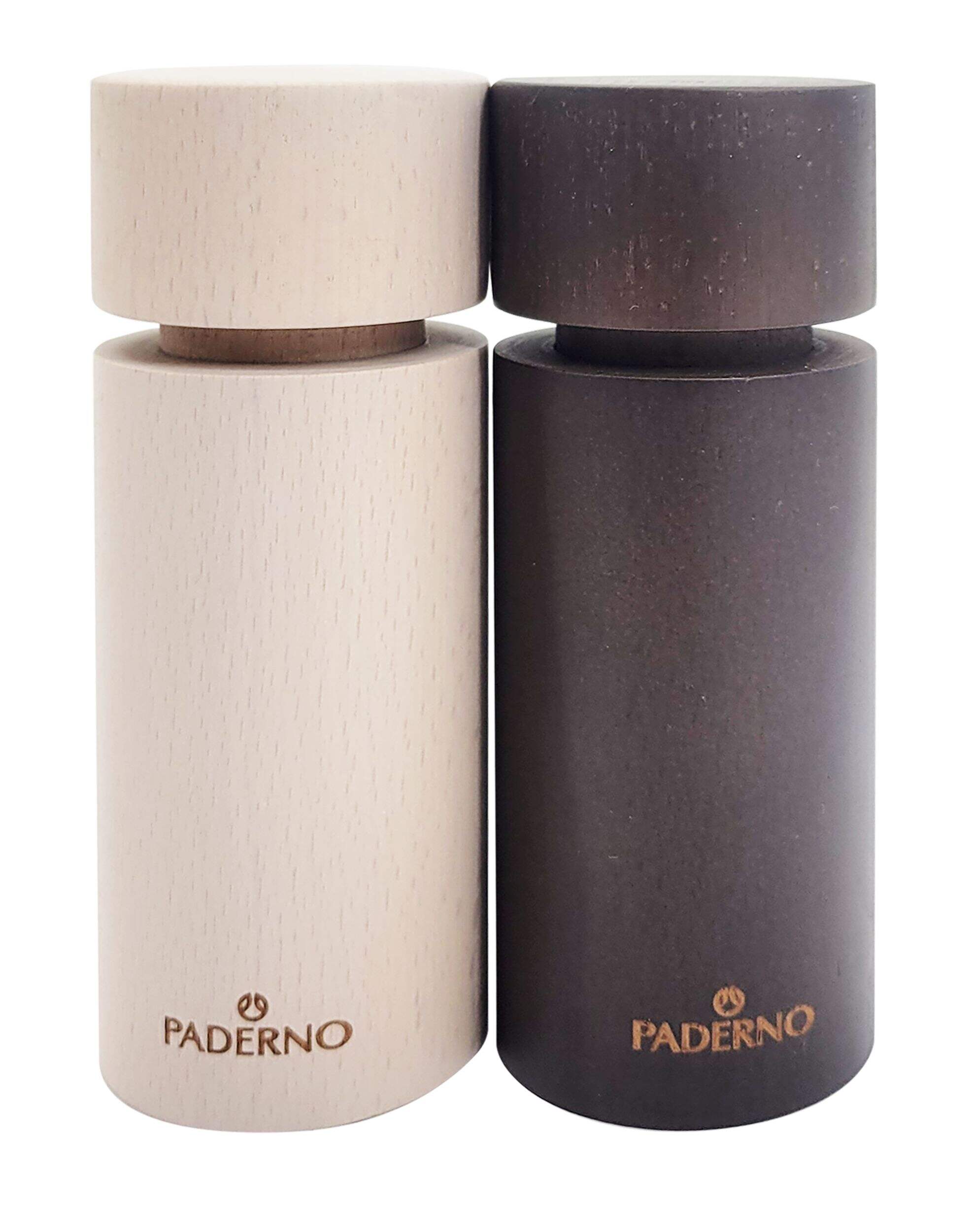 Paderno Wood Salt And Pepper Grinder Set Front_Flat