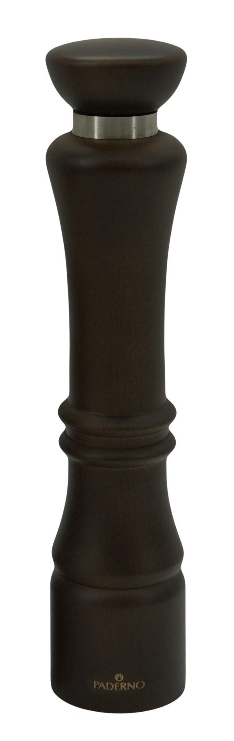 Paderno Dark Wood Salt & Pepper Grinder, Large, Traditional, 30-cm Front_Flat