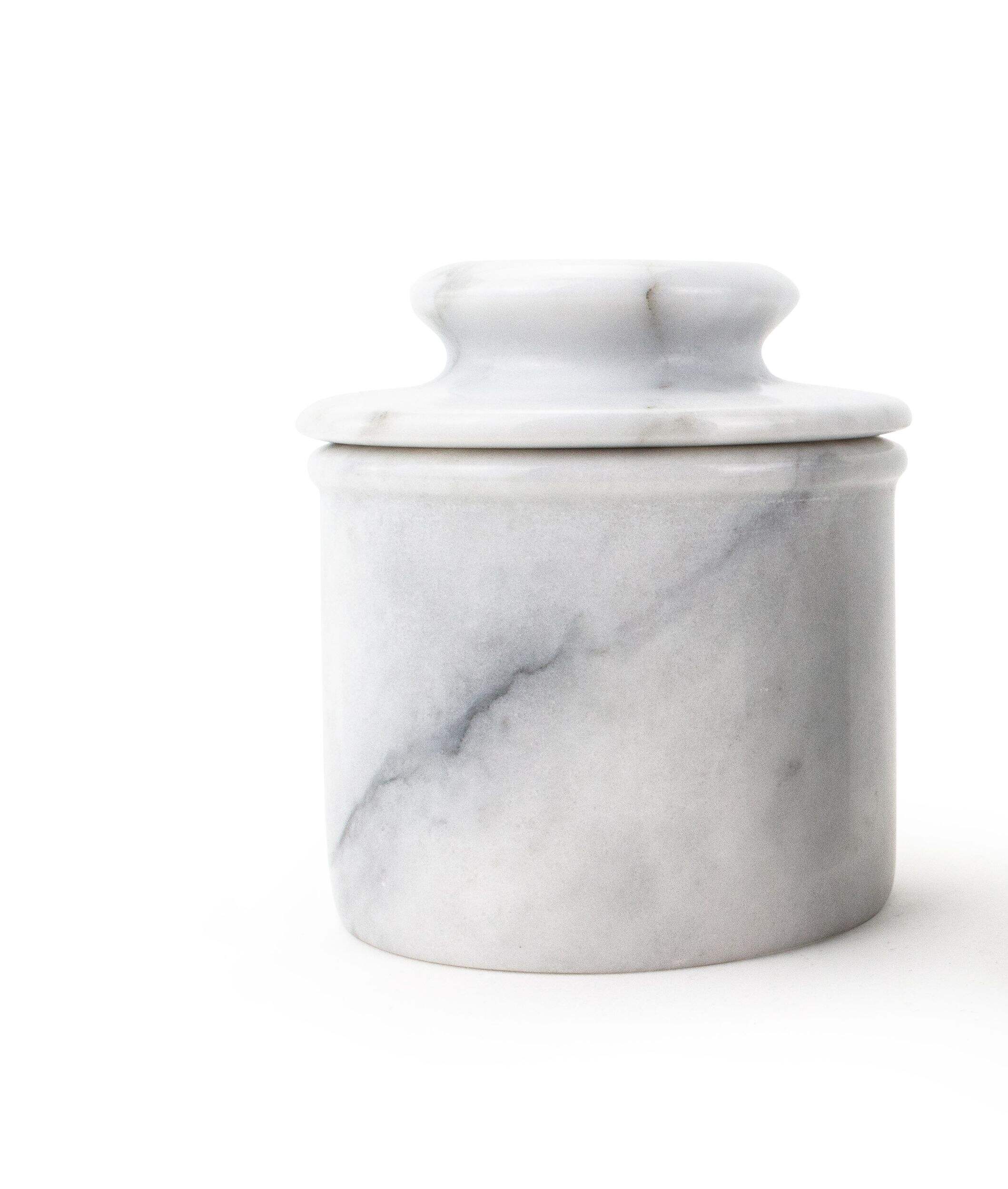 Garde-beurre en marbre Vida par PADERNO Front_Flat