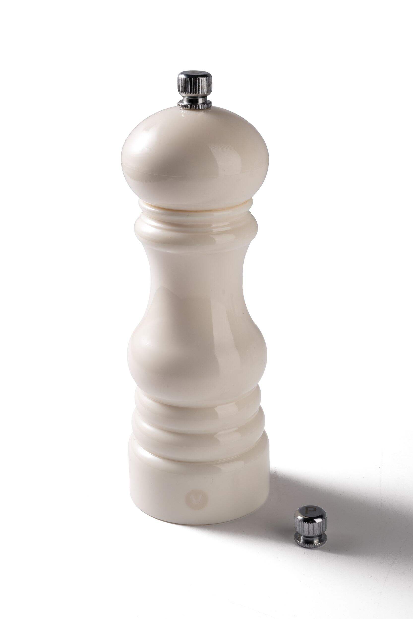 Vida By Paderno 17.5cm Classic Ceramic Pepper Mill Front_Elevated