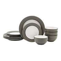 Service de vaisselle Pfaltzgraff, 12 pces Front_Flat