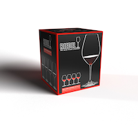 Riedel Stemmed Red Wine Glass Set, Lightweight, Clear, 4-pk Front_Angled_Right