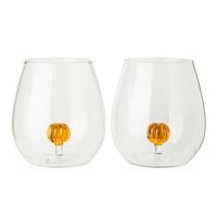 Core Home Pumpkin Wine Tumbler, 2-pk Front_Elevated