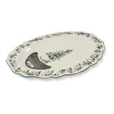 Core Home 29-cm Dishwasher Safe Winter Berry Serving Platter Front_Angled_Left