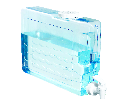 Bouteille d'eau pour réfrigérateur, distributeur de boissons en plastique,  distributeur de boissons portable, distributeur d'eau rechargeable pour